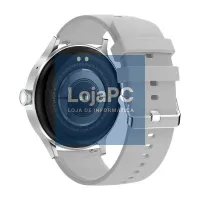 Smartwatch COOL Iris Silicone Grey (AMOLED, Calls, Health, Sport) — imagem 4