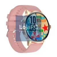 Smartwatch COOL Iris Silicone Pink (AMOLED, Calls, Health, Sport) — imagem 2