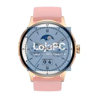 Smartwatch COOL Iris Silicone Pink (AMOLED, Calls, Health, Sport) — imagem 4