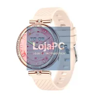 Smartwatch COOL Monaco + 2 Straps (AMOLED, Calls, Health, Sport) Rosa Gold — imagem 2