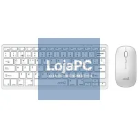 Spanish Bluetooth Keyboard PC Kit Keyboard + Mouse COOL Mobility White — imagem 2
