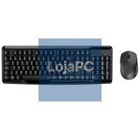 Spanish Wireless PC Keyboard Kit + Mouse COOL Enter Black — imagem 2