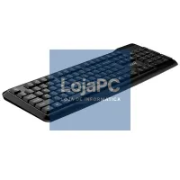 Spanish Wireless PC Keyboard Kit + Mouse COOL Enter Black — imagem 3