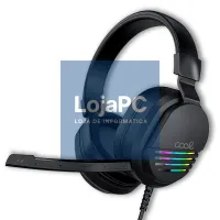 Stereo Gaming Headphones COOL Nitro RGB Lighting + Adapt. 3.5mm audio included — imagem 1