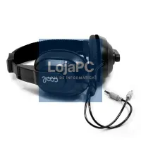 Stereo Office Headphones COOL Dublin with microphone Black — imagem 2