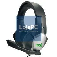 Stereo PC / PS4 / PS5 / Xbox Gaming Headphones COOL Bremen Lighting + Adapt. Audio — imagem 1
