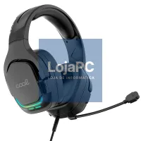Stereo PC / PS4 / PS5 / Xbox Gaming Headphones Illumination COOL Tuned Black USB 7.1 — imagem 2