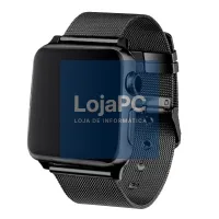 Strap COOL for Apple Watch Series 1 / 2 / 3 / 4 / 5 / 6 / 7 / 8 / 9 / SE (38 / 40 / 41 mm) Metal Black — imagem 1