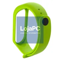 Strap COOL for Xiaomi Mi Band 5 / 6 / 7 / Amazfit Band 5 Smooth Green — imagem 3