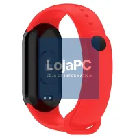 Strap COOL for Xiaomi Smart Band 8 / Band 9 / Band 10 Smooth Red — imagem 3