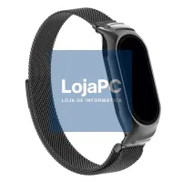 Strap COOL for Xiaomi Smart Band 8 Metal Black — imagem 1