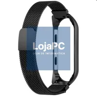 Strap COOL for Xiaomi Smart Band 8 Metal Black — imagem 2