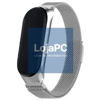 Strap COOL for Xiaomi Smart Band 8 Metal Silver — imagem 2