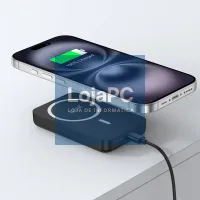 Universal External Battery MAGNETIC Power Bank Qi 5000 mAh COOL Black — imagem 3