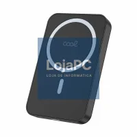 Universal External Battery MAGNETIC Power Bank Qi 5000 mAh COOL Black — imagem 1