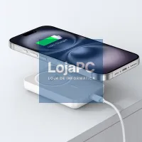 Universal External Battery MAGNETIC Power Bank Qi 5000 mAh COOL White — imagem 2