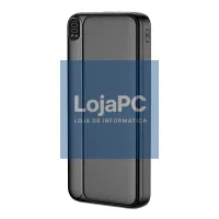 Universal External Battery Power Bank 10.000 mAh (Type-C / Lightning) COOL Grip Black — imagem 1
