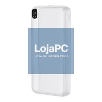 Universal External Battery Power Bank 10.000 mAh (Type-C / Lightning) COOL Grip White — imagem 1