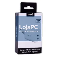 Universal Fast Charger (PD) Dual 2 x Type-C COOL (35W) White — imagem 2