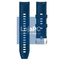 Universal Strap 22mm Amazfit GTR / Stratos / Huawei / Samsung / COOL Blue Rubber — imagem 3
