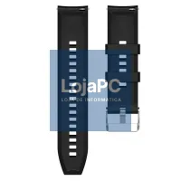 Universal Strap 22mm Amazfit GTR / Stratos / Huawei / Samsung / COOL Rubber Black — imagem 3