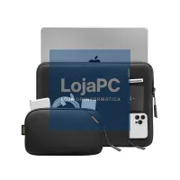 TOMTOC A13 16 quot  LAPTOP CASE BAG BLACK — imagem 1