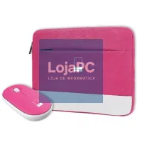 Celly Kit Sleeve Pantone + rato 15,6" Rosa — imagem 1