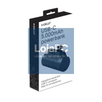 Celly Powerbank Compacta Usb-C 5000 mAh Preta — imagem 2