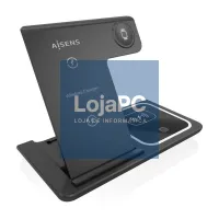 AISENS Carregador sem fios USB-C 3 EN1 15w PRETO — imagem 1