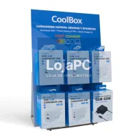 COOLBOX PACK 12 CARREGADORES GAN2 + EXPOSITOR — imagem 1