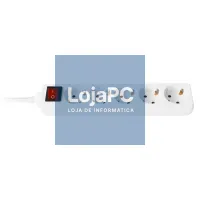 EWENT EW3916 Extensão 5 Tomadas / 1 interruptor 1.5m — imagem 3