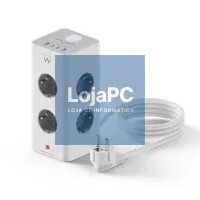 Ewent EW3864 Extensão 8 Tomadas SHUCKO +2USB-A+2USB-C — imagem 2