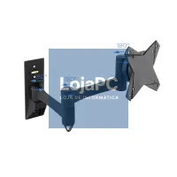 Tooq LP2323TN-B Suporte TV 13"-27" Gir/Incli Preto — imagem 3