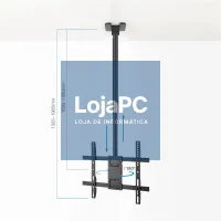 Tooq LPCE1175TSLI-XL-B Suporte de tecto TV 32"-75" — imagem 3