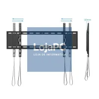 Tooq LP1090F-B Suporte de parede ecrãs 43"-90" — imagem 2