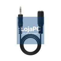 Nanocable Cabo Audio, Jack 3.5/M-H, Preto, 3 M — imagem 1