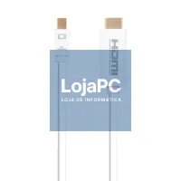 Nanocable Cabo Conversor Mini DP/ HDMI 2 M Branco — imagem 2