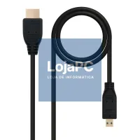 Nanocable Cabo Micro HDMI 1.4 A/M-D/M 0.8 M — imagem 1