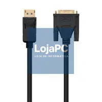 Nanocable Cabo Conversor DP a DVI 1 M Preto — imagem 2