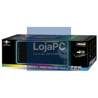 Spirit of Gamer Tapete de rato DarkSkull RGB+HUB XXXL — imagem 2