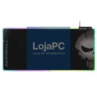 Spirit of Gamer Tapete de rato DarkSkull RGB+HUB XXXL — imagem 1