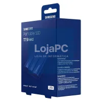 Samsung T7 Shield SSD Externo 2TB NVMe USB3.2 Azul — imagem 3