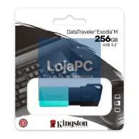 Kingston DataTraveler DTXM 256GB USB 3.2 Gen1 Turq — imagem 3