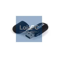 iggual Pen USB 2.0 16GB PEN16 preto com tapa — imagem 2