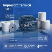 iggual Impressora térmica tickets TP7001 USB+RJ45 — imagem 2