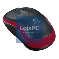 Logitech Rato sem fios M185 Vermelho — imagem 1