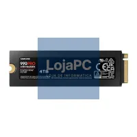 Samsung 990 PRO HeatSink SSD 4TB PCIe 4.0 NVMe M.2 — imagem 3