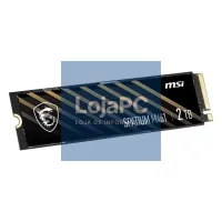 MSI SSD Spatium M461 2Tb PCIe 4.0 NVMe 5000 Mb-s — imagem 3