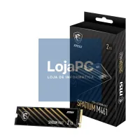 MSI SSD Spatium M461 2Tb PCIe 4.0 NVMe 5000 Mb-s — imagem 1