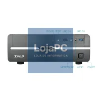 Tooq Caixa Micro ATX/ITX TQC-3005U3 500W USB3.0 — imagem 3